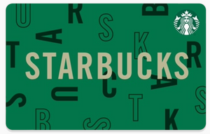 $8.00 Starbucks eGift Card - Free with Qualifying $325+ Purchase - 