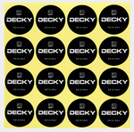 Decky 2" Stickers (Sheet of 16) - A001 - CASE Pricing - Picture 1 of 1