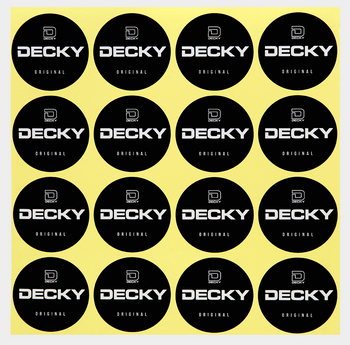 Decky 2" Stickers (Sheet of 16) - A001 - CASE Pricing