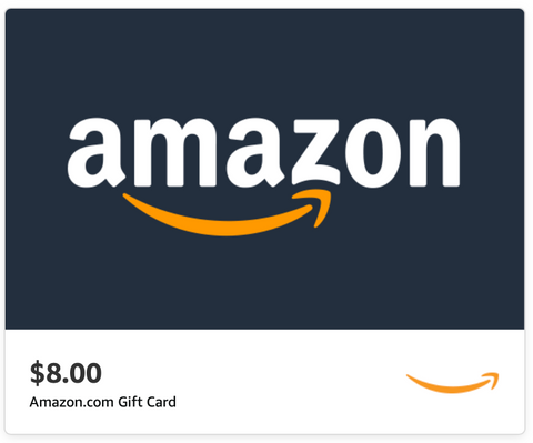 $8.00 Amazon.com eGift Card - Free Offer ($325 or More)