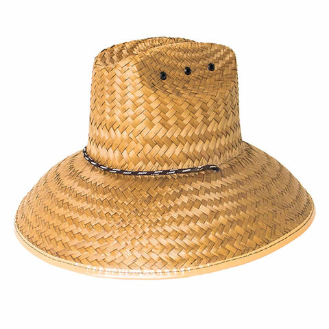 Peter Grimm Straw Lifeguard Hat, Hasselhoff - PGB1014