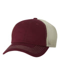 Sportsman 3100 - Contrast-Stitch Mesh-Back Cap, Trucker Hat - 3100