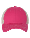 Sportsman 3100 - Contrast-Stitch Mesh-Back Cap, Trucker Hat - 3100