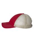 Sportsman 3100 - Contrast-Stitch Mesh-Back Cap, Trucker Hat - 3100