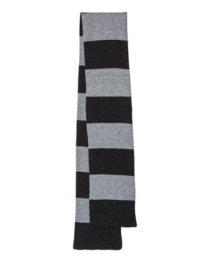 Sportsman Rugby-Striped Knit Scarf - SP02 - 7.25
