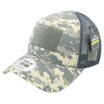 Ripstop Tactical Operator Hat Trucker Mesh Cap Patch Military Army - Rapdom T111