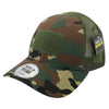 Ripstop Tactical Operator Hat Trucker Mesh Cap Patch Military Army - Rapdom T111
