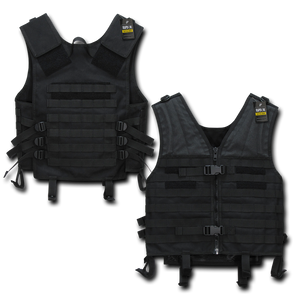RapDom Tactical Modular Style Vest, Molle, Combat Gear Carrier - T201 - 