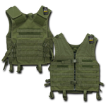 RapDom Tactical Modular Style Vest, Molle, Combat Gear Carrier - T201