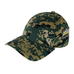Camo Tactical Baseball Cap, Camouflage Structured Hat - RapDom T66 - 