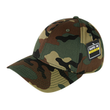 Camo Tactical Baseball Cap, Camouflage Structured Hat - RapDom T66