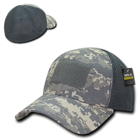 Tactical Operator Hat Air Mesh Flex Baseball Cap Patch Military Army - Rapdom T81