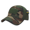 Tactical Operator Hat Air Mesh Flex Baseball Cap Patch Military Army - Rapdom T81