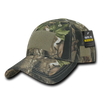 Structured Hybricam Camo Tactical Operator Hat, Patch Cap, Tree Bark Camo - Rapid Dominance T84