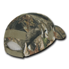 Structured Hybricam Camo Tactical Operator Hat, Patch Cap, Tree Bark Camo - Rapid Dominance T84