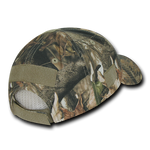 Structured Hybricam Camo Tactical Operator Hat, Patch Cap, Tree Bark Camo - Rapid Dominance T84
