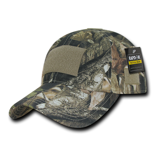 Relaxed Hybricam Camo Tactical Operator Hat, Patch Cap, Tree Bark Camo - Rapid Dominance T85