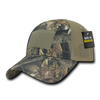 HYBRiCAM Camo Air Mesh Tactical Operator Hat, Patch Cap, Tree Bark Camo - Rapid Dominance T86