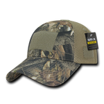 HYBRiCAM Camo Air Mesh Tactical Operator Hat, Patch Cap, Tree Bark Camo - Rapid Dominance T86 - Picture 1 of 4