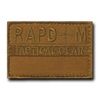 Tactical Canvas Patch, Flag, TBL, SWAT, Fire, Border Patrol, Police, Security, Sheriff, Medic - Rapdom T91