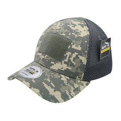 Tactical Operator Hat Air Mesh Flex Baseball Cap Patch Military Army - Rapdom T93 - 