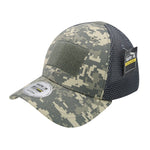 Tactical Operator Hat Air Mesh Flex Baseball Cap Patch Military Army - Rapdom T93