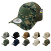 Tactical Operator Hat Air Mesh Flex Baseball Cap Patch Military Army - Rapdom T93