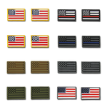 Rapid Dominance Tactical Micro Patches, US Flag, 16 pack - Rapdom T95 - Picture 2 of 3