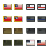 Rapid Dominance Tactical Micro Patches, US Flag, 16 pack - Rapdom T95