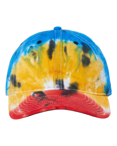 The Game GB482 - Asbury Tie-Dyed Twill Cap, Tiedye Hat - GB482