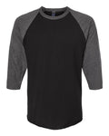 Tultex 245 - Unisex Fine Jersey Raglan T-Shirt - Picture 6 of 26