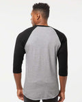 Tultex 245 - Unisex Fine Jersey Raglan T-Shirt - Picture 5 of 26