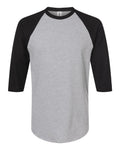 Tultex 245 - Unisex Fine Jersey Raglan T-Shirt - Picture 12 of 26