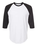 Tultex 245 - Unisex Fine Jersey Raglan T-Shirt - Picture 20 of 26
