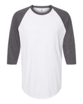 Tultex 245 - Unisex Fine Jersey Raglan T-Shirt - Picture 21 of 26