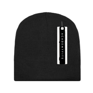 Academy Fits Knit Beanie Cuffless 9 inch 6012 - 