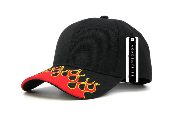 【OPENING PROJECT】 Black Flame Logo Cap Opening Project Black Flame Logo Cap - Black | International