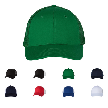 Valucap VC400 Mesh-Back Twill Trucker Cap