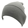Beanies Caps Toboggan Cuffed Soft Knit in Bulk Multi-Color Plain Blank Wholesale Lot