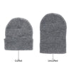 Beanies Caps Toboggan Cuffed Soft Knit in Bulk Multi-Color Plain Blank Wholesale Lot