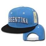 Argentina Hat Snapback Flat Bill Country Cap - WR101