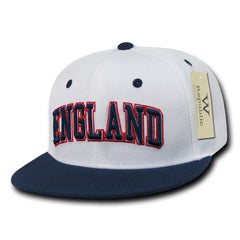 England Hat Snapback Flat Bill Country Cap - WR101 - 