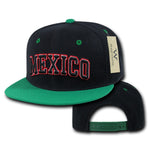 Mexico Hat Snapback Flat Bill Country Cap - WR101 - Picture 2 of 2