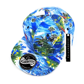 Academy Fits Snapback Tropical Hat - 2212