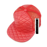 Academy Fits Quilted Foam Trucker Hat Snapback Cap - 4027