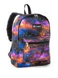 Everest Backpack Book Bag - Back to School Basics - Fun Patterns & Prints Galaxy