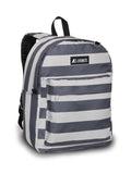 Everest Backpack Book Bag - Back to School Classic in Fun Prints & Patterns Stripes