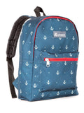 Everest Backpack Book Bag - Back to School Basics - Fun Patterns & Prints Navy Anchor