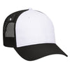 Otto 6 Panel Low Pro Mesh Back Trucker Hat,  Cotton Blend Twill Cap - 83-473
