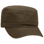 OTTO CAP Military Hat, Garment Washed Cotton Twill Cap - 109-791 - Picture 7 of 12